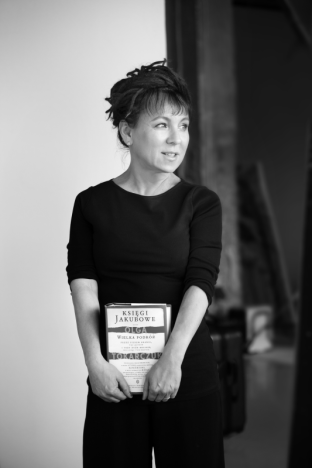 Olga Tokarczuk w Warszawie