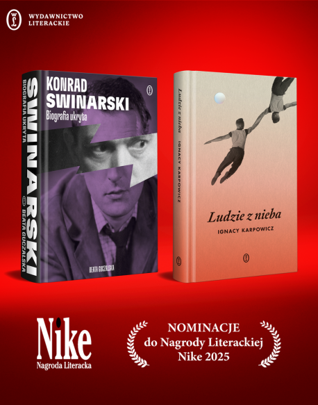 Aż dwie książki WL-u wśród nominowanych do Nagrody Literackiej „Nike” 2025!