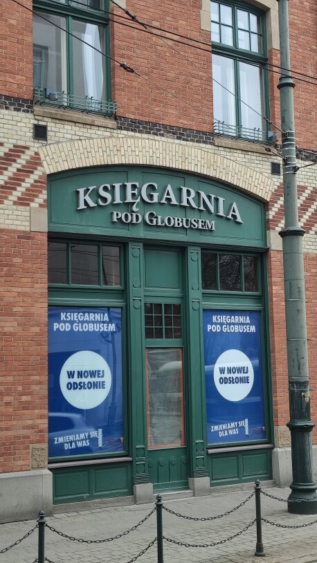 Remont Księgarni Pod Globusem