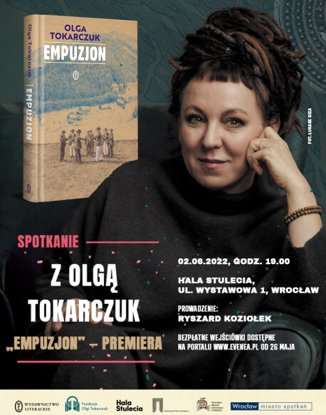 Premiera nowej powieści Olgi Tokarczuk we Wrocławiu!