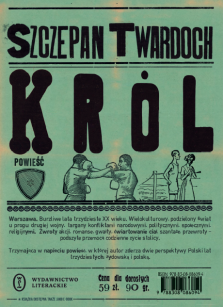 Król - Szczepan Twardoch