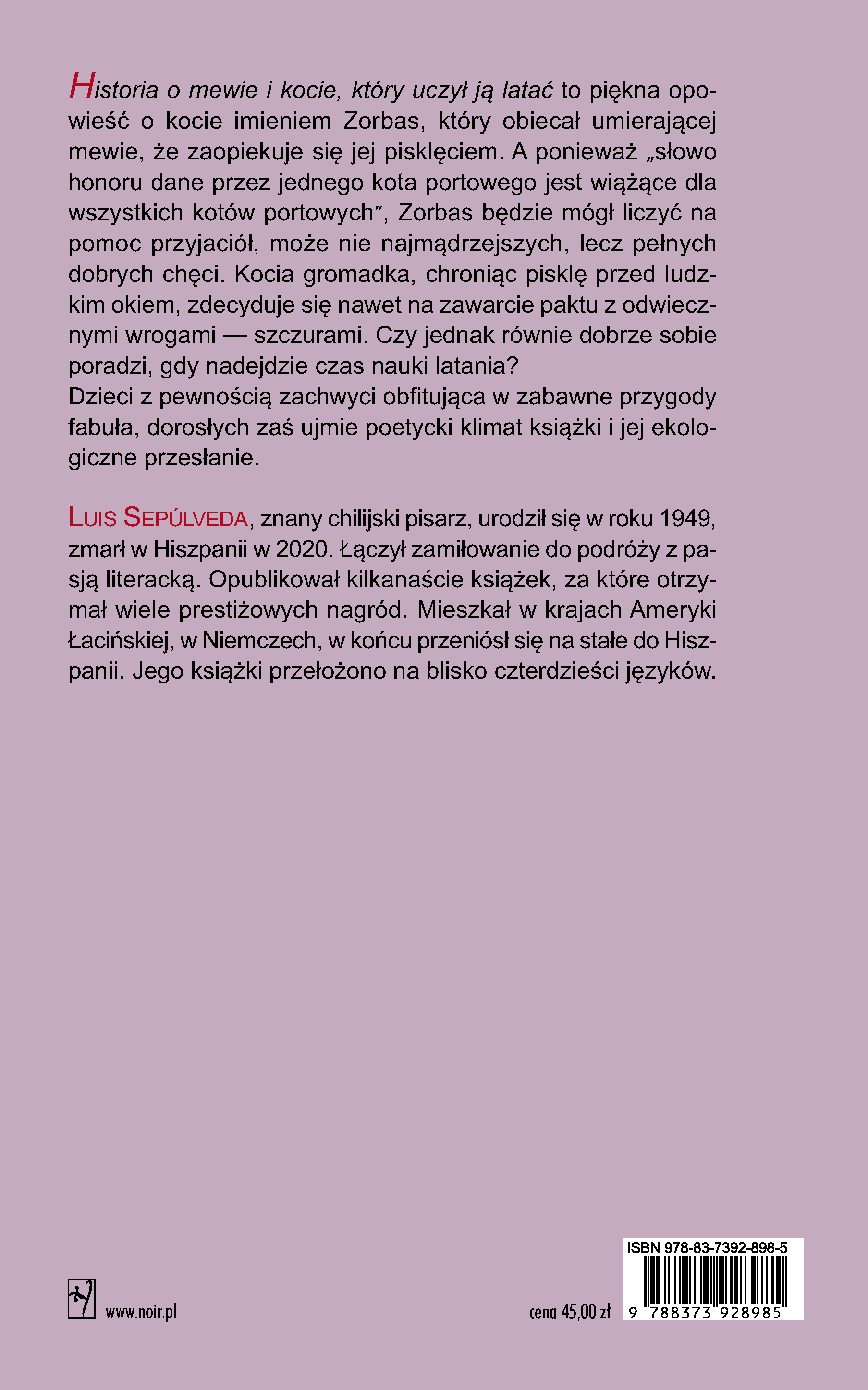 Czwarta strona okładki