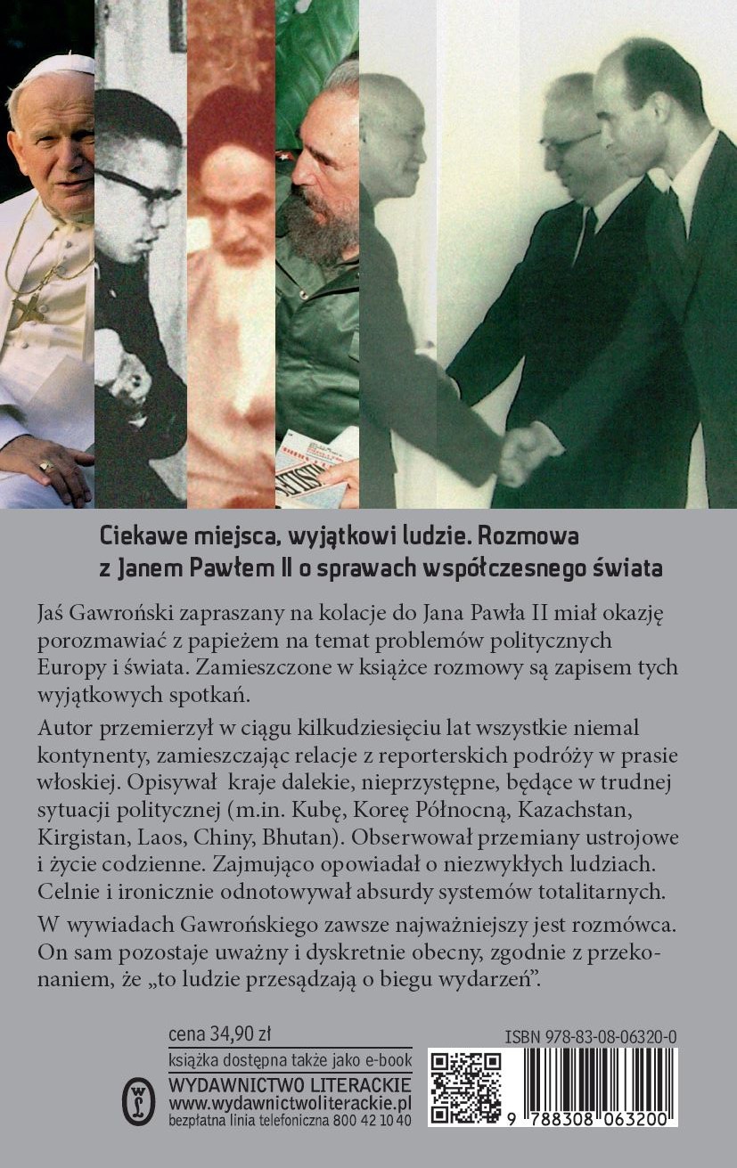 Kolacja z papieżem i inne historie - Jaś Gawroński